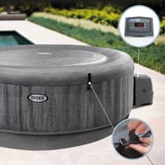 Intex Napihljivi spa Intex Purespa Greywood Deluxe 28440EX 220-240 V 4 mesti 1741 l/h