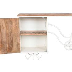 DKD Home Decor Console DKD Home Decor Bela Rjava Kovina 165 x 35,5 x 83,8 cm