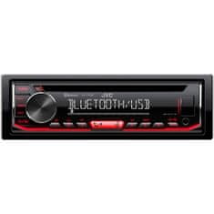 Kenwood Radio CD za Avto Kenwood KD-T702BT Črna Rdeča