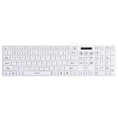 ActiveJet Tipkovnica Activejet Klawiatura USB K-3066SW Bela QWERTY