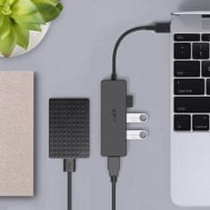 Aukey USB Hub Aukey CBC64 Črna