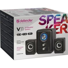 Defender Altavoces PC Defender V11 Črna