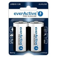 everActive Baterije EverActive LR20 1,5 V (2 kosov)