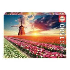 Educa Sestavljanka Puzzle Educa Fields of Tulips 18465 1500 Kosi