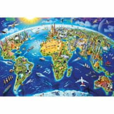 Educa Sestavljanka Puzzle Educa World Symbols 17129.0 2000 Kosi