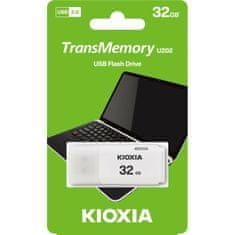 KIOXIA Ključ USB Kioxia TransMemory U202 Bela 32 GB