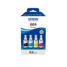 Epson Katuša s Črnilom Izvirna Epson C13T66464A Črn/Cian/Magenta/Rumen