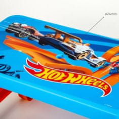 Hot Wheels Otroška miza in košara Hot Wheels Modra Oranžna Plastika 69 x 42 x 79 cm