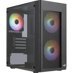 Aerocool Ohišje Midi-Stolp ATX Aerocool HEXFORMBKV2 Črna