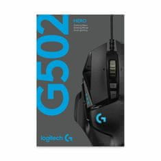 Logitech Miška Gaming Logitech 910-005470 Črna Pisana