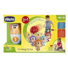 Chicco Komplet za kegljanje Monkey Strike Chicco (7 pcs)