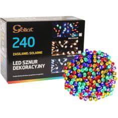 shumee LUČKE ZA JELKO 240 LED-SOLARY MULTI