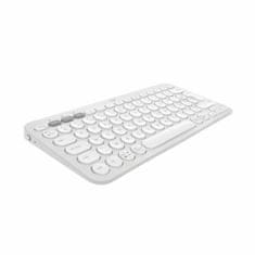 Logitech Bluetooth Tipkovnica s Stojalom za Tablični Računalnik Logitech K380 Francoski Bela AZERTY