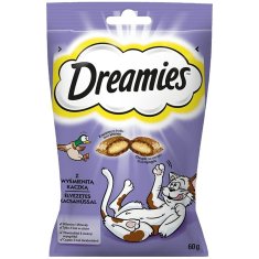 Dreamies Snack for Cats Dreamies Sladkarije Račka 60 L 60 g