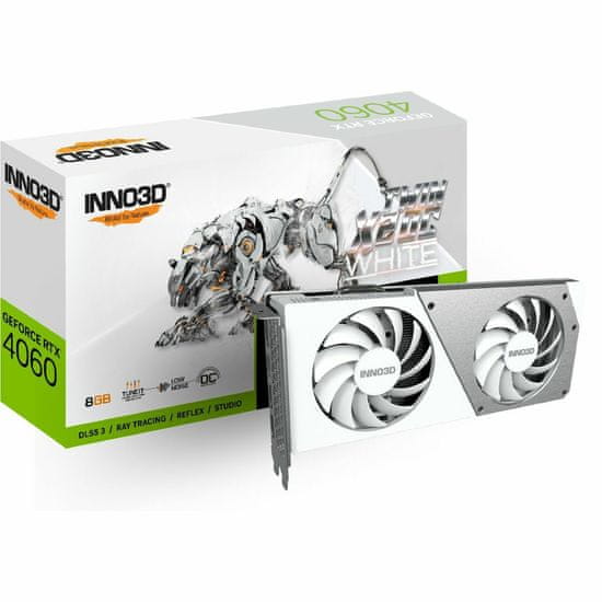 inno3D Grafična Kartica INNO3D N40602-08D6X-173051W Geforce RTX 4060 GDDR6