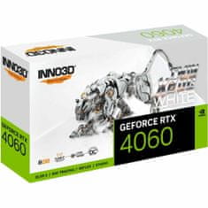 inno3D Grafična Kartica INNO3D N40602-08D6X-173051W Geforce RTX 4060 GDDR6