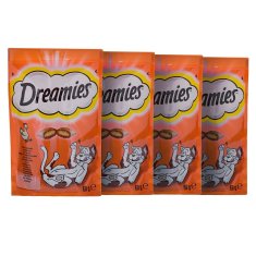 Dreamies Snack for Cats Dreamies Variety 12 x 60 g Piščanec Losos Sir