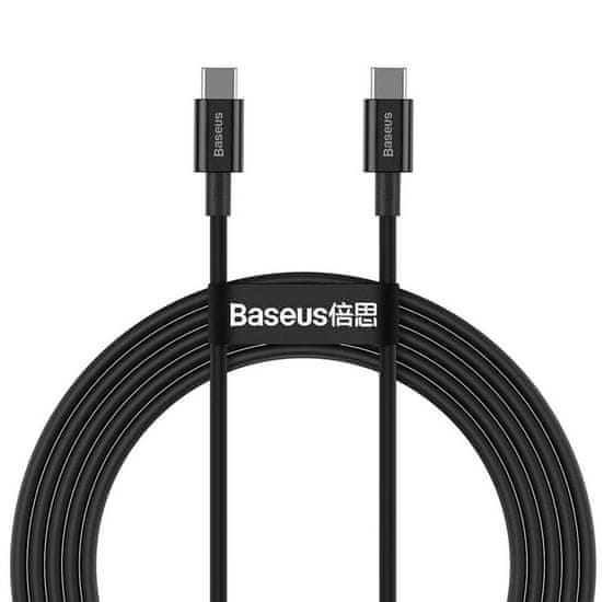 BASEUS Kabel USB C Baseus Superior Črna 1 m