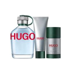 Hugo Boss Moški parfumski set Hugo Boss Hugo Man 3 Kosi