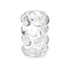 Gift Decor Stojalo za Sveče Mikrosfere Prozorno Kristal 8,4 x 12,5 x 8,4 cm (12 kosov)