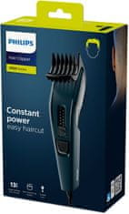 Philips Električni brivnik Philips HAIRCLIPPER Series 3000 HC3505/15 - Samoostrivi jekleni rezilo, 13 dolžinskih nastavitev, ergonomičen oprijem.