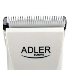 Adler Frizer trimmer Adler AD 2827, brezžičen, s 4 nastavki, litijska baterija, 40 W, črna/bela, ergonomska oblika, dolgotrajna uporaba 300 min