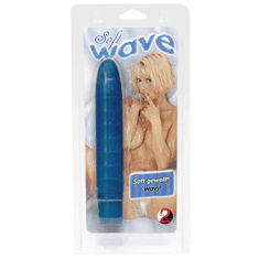 You2Toys Vodoodporni vibrator - "Soft Wave" - temno modra