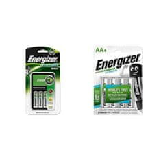 Energizer Polnilec + Polnjive Baterije Energizer Maxi Charger AA AAA HR6