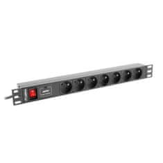 Lanberg Strip Lanberg PDU-07E-0200-IEC-BK