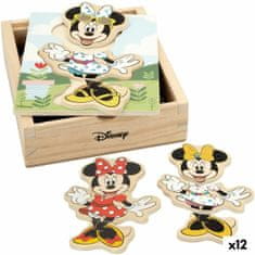 Disney Otroške puzzle iz lesa Disney + 2 Let 19 Kosi (12 kosov)