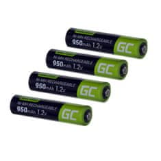 Green Cell Polnjive Baterije Green Cell GR03 950 mAh 1,2 V AAA