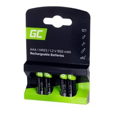 Green Cell Polnjive Baterije Green Cell GR03 950 mAh 1,2 V AAA