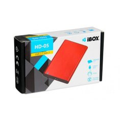 iBOX Zunanji disk Ibox HD-05 Rdeča 2,5"