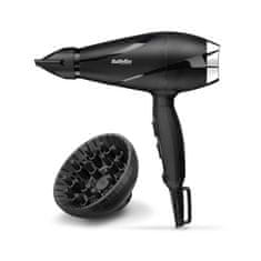 BaByliss Sušilec za lase BaByliss Shine Pro 2100, 2200 W, črn, z ioničnim delovanjem in nastavki za difuzor ter koncentrator.