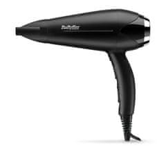 BaByliss Sušilec za lase BaByliss D572DE, 2200 W, črn, s keramičnim ogrevanjem, ionizacijo in nastavki za difuzor ter koncentrator.