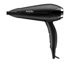 BaByliss Sušilec za lase BaByliss D572DE, 2200 W, črn, s keramičnim ogrevanjem, ionizacijo in nastavki za difuzor ter koncentrator.