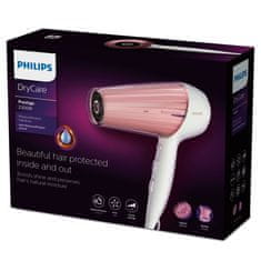 Philips Philips sušilec za lase DryCare HP8281/00, moč 2300 W, roza in bela, 6 temperaturnih in hitrostnih nastavitev, ionizacija, difuzor in koncentrator.