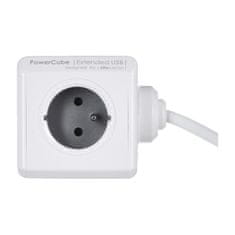 Allocacoc Kockast razdelilnik Allocacoc PowerCube Extended USB E(FR) (3 m)