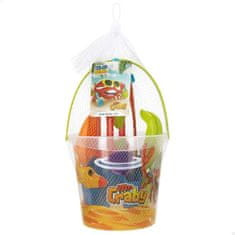 Colorbaby Komplet igrač za na plažo Colorbaby Mr Craby Ø 18 cm polipropilen (16 kosov)