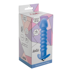 Lola Games First Time Twisted Anal Plug Black - Modra