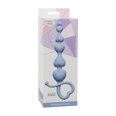 LOLA Analne kroglice Games First Time Begginers Beads Blue - Modra