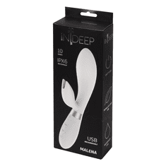 Lola Games Indeep Malena roza vibrator - beli