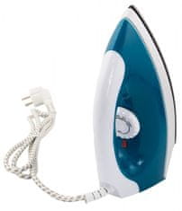 Esperanza Potovalni likalnik Esperanza TRAVEL IRON SMOOTHER, suhi likalnik, nedrseča podplatna, 1200 W, modra in bela barva.