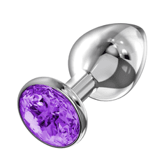 Lola Games Analni čep Diamond Sparkle Large purple