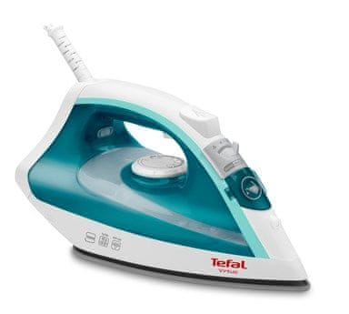 Tefal Tefal Virtuo FV1710 Parna likalna naprava, nelipna podloga, 1800 W, zelena/bela, 24 g/min, funkcija vertikalnega pare