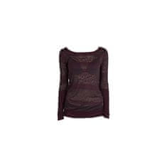 Nike Majice bordo rdeča L QS Signal LS Teewild Str