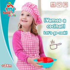 Colorbaby Komplet živil za igranje Colorbaby Posoda in kuhinjski pripomočki 31 Kosi (6 kosov)