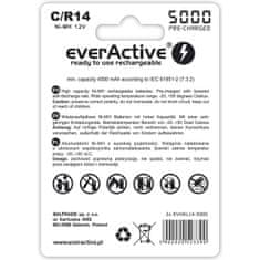 everActive Polnjive Baterije EverActive EVHRL14-5000 1,2 V 5000 mAh