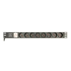 Gembird Schuko 19" 8-smerni adapter z več vtičnicami s stikalom za vklop/izklop GEMBIRD EG-PDU-014-FC14 (3 m)