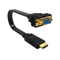 Ewent Adapter iz HDMI v VGA Ewent EW9869 Črna 15 cm